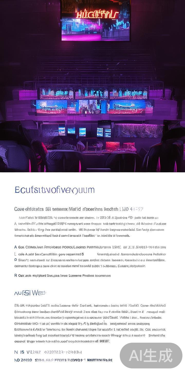 在线上娱乐和电竞行业迅速发展的今天，建立一个富有活